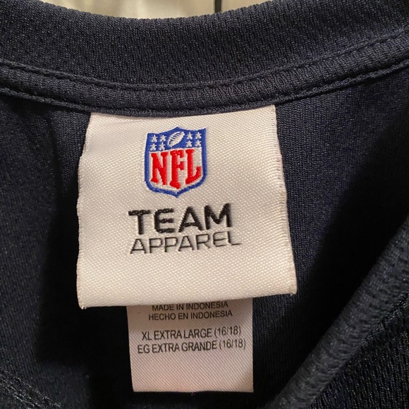 Houston Texans Blue NFL Team Apparel Texas Logo T-shirt - Picture 5 of 5